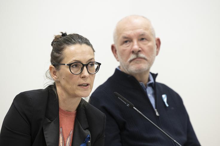 Alenka Rebernik, Samo Podgornik | Foto: STA