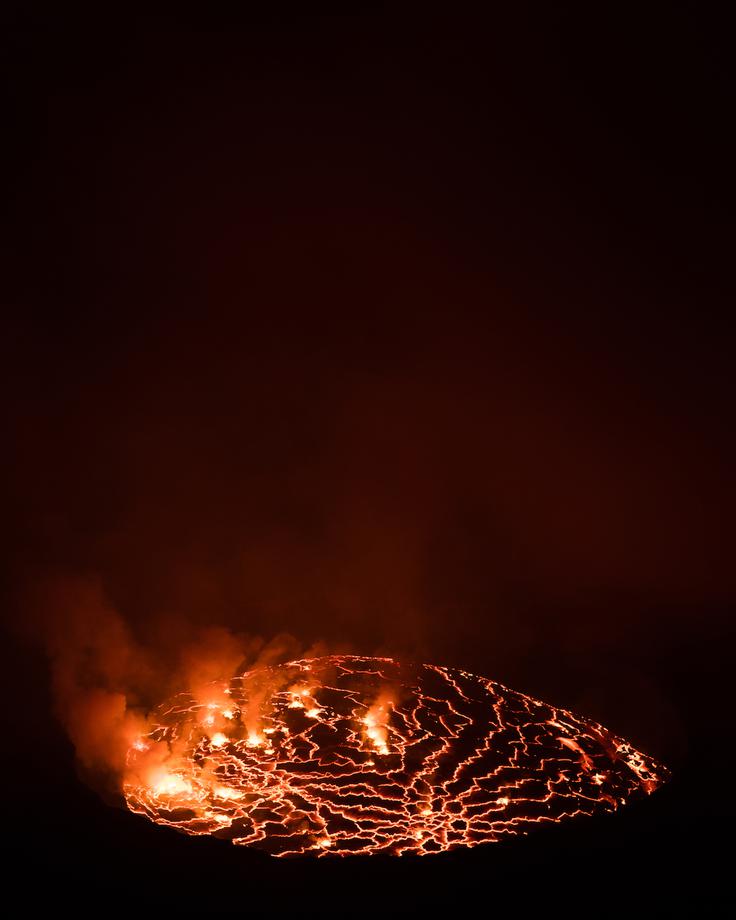 Miha Logar Blizu Mihove regije je tudi aktivni vulkan v Kongu, Nyiragongo, ki je odlična destinacija za treking. | Foto: Marcus Westberg