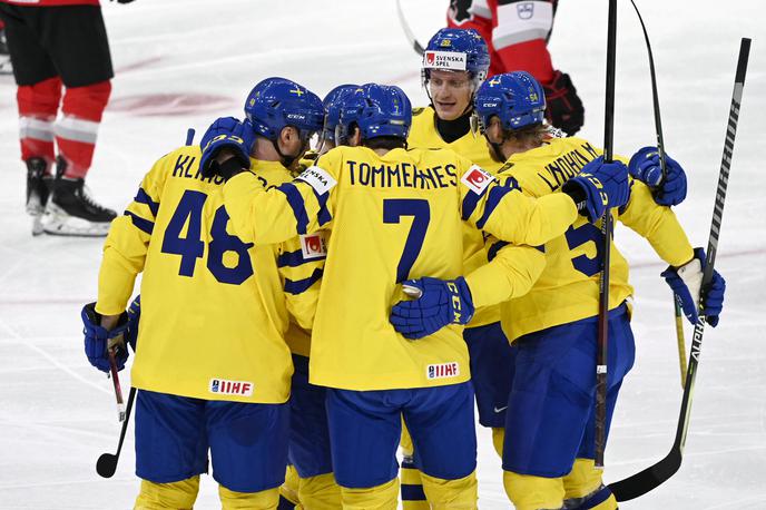 SP v hokeju: Švedi | Švedi so s 5:3 premagali Čehe. | Foto Reuters