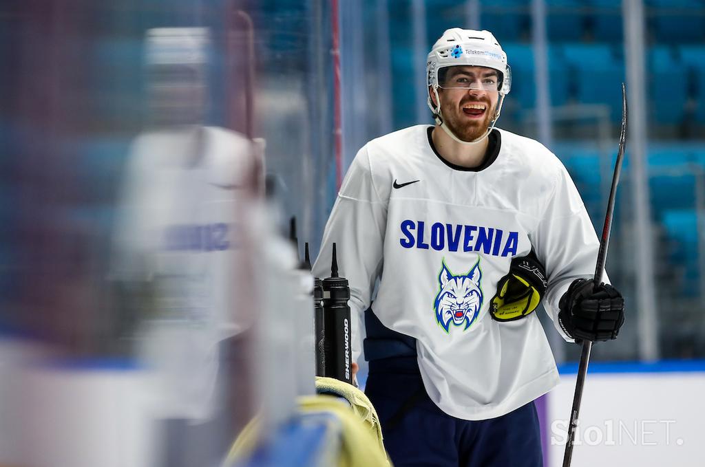 slovenska hokejska reprezentanca SP 2019 Nursultan Miha Verlič