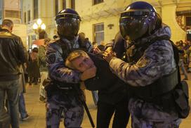 Protesti v Rusiji proti mobilizaciji
