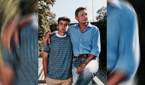 Borut Pahor o svojem sinu: Naj gre po svojih stopinjah #video