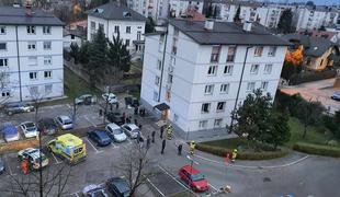 V eksploziji plina v Kranju en človek poškodovan
