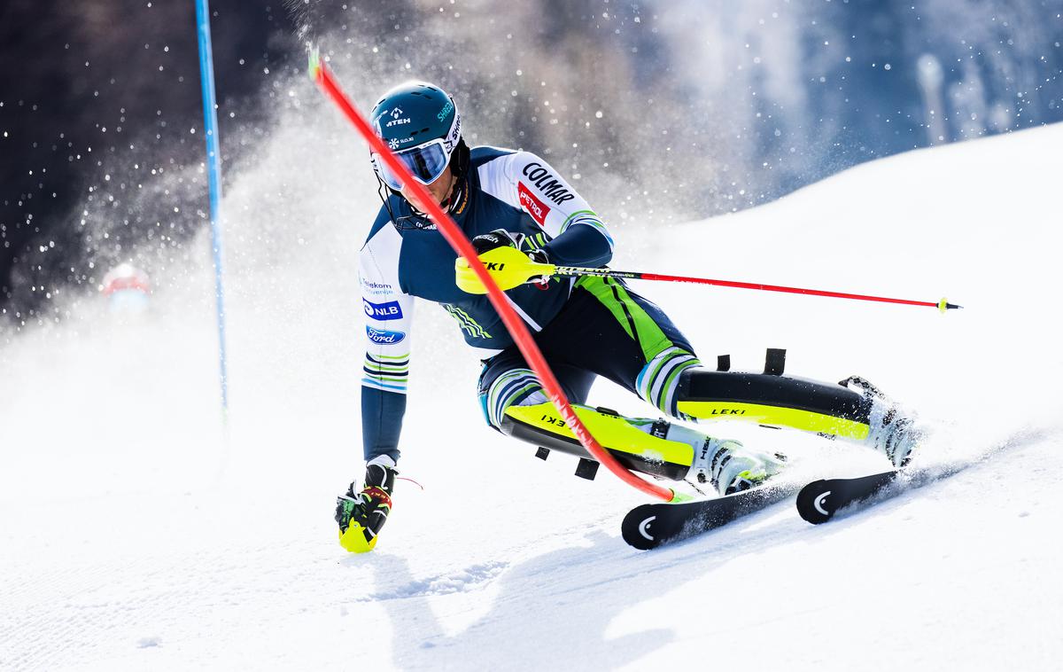 Tijan Marovt | Tijan Marovt je trenutno na slalomski lestvici FIS kot četrti Slovenec na 111. mestu.  | Foto Matic Klanšek Velej/Sportida