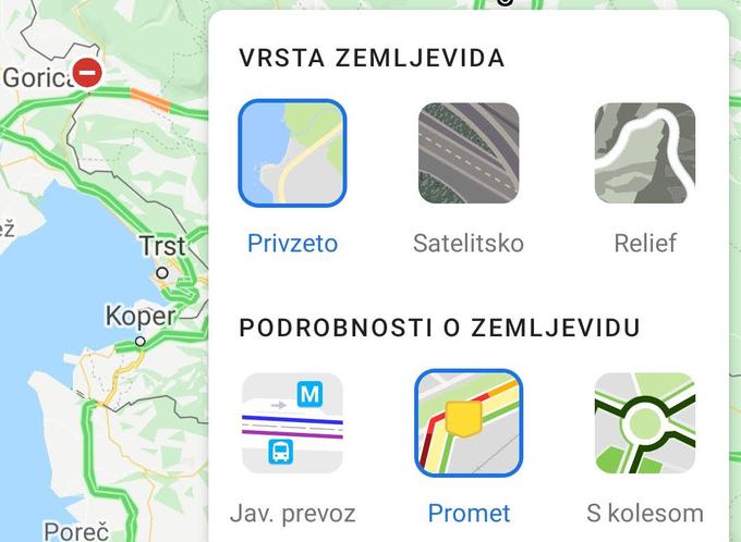 Google Maps | Foto: Matic Tomšič / Posnetek zaslona