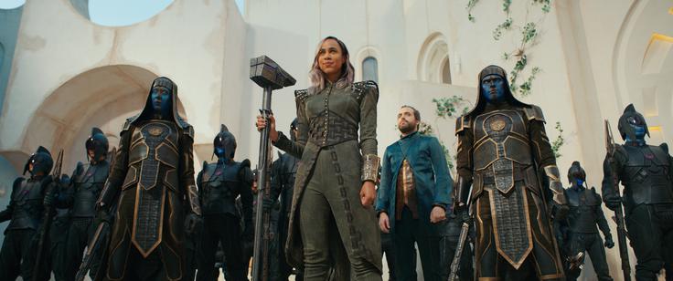 Zawe Ashton vodi armado zavojevalskih Kreejev, ki se hočejo maščevati Carol Danvers oziroma Uničevalki, kot so jo sami poimenovali. | Foto: Blitz Film & Video Distribution
