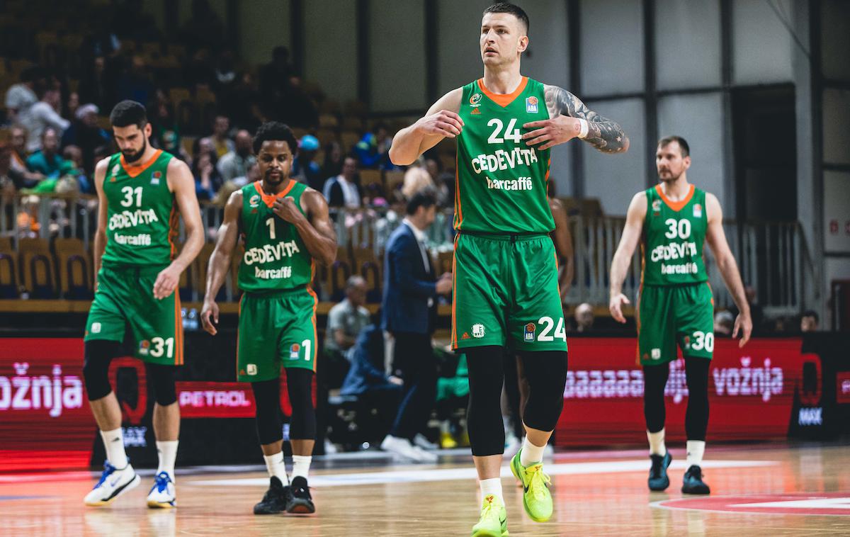 Liga ABA, četrtfinale: Cedevita Olimpija - Igokea, Tivoli | Cedevita Olimpija je bila boljša od Rogaške. | Foto Grega Valančič/Sportida