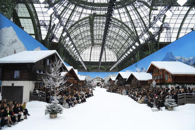 Grand Palais so spremenili v zimsko pravljico. | Foto: Getty Images