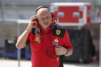 Frederic Vasseur ostaja vodja Ferrarijeve ekipe F1