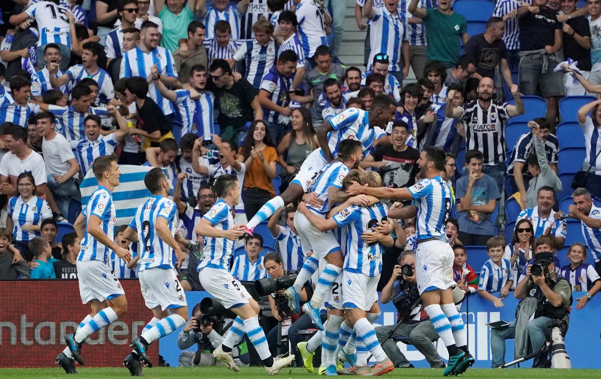 Real Sociedad | Nogometaši Reala Sociedada so se po zmagi nad Granado po točkah izenačili z vodilno Barcelono in drugim Realom.  | Foto Reuters