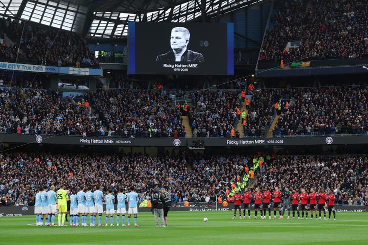 Ricky Hatton (1978 - 2025) je bil velik navijač Cityja. | Foto: Reuters