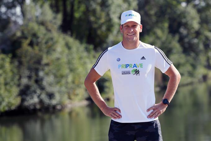Boris Fluher je eden od trenerjev, ki v okviru projekta Priprave na ljubljanski maraton skupino tekačev pripravlja na maratonsko razdaljo. | Foto: Sportida