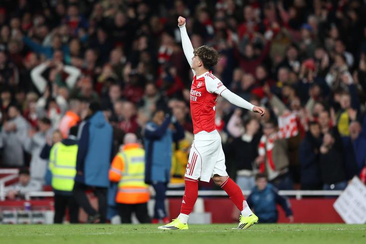 Max Dowman je v tej sezoni odigral za Arsenal 12 tekem. | Foto: Guliverimage