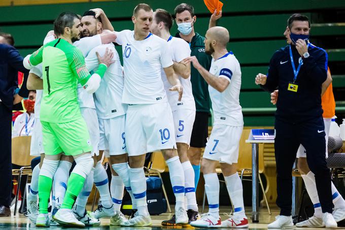 Slovenska futsal reprezentanca bo nastopila sedmič na evropskem prvenstvu. | Foto: Grega Valančič/Sportida