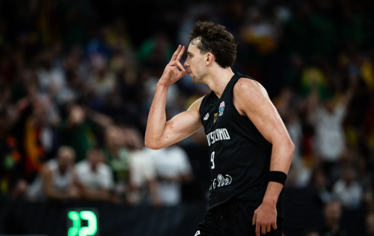Franz Wagner, Nemčija | Franz Wagner je prvi strelec Nemčije na letošnjem prvenstvu. | Foto FIBA