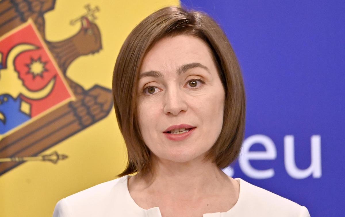 Maia Sandu | Predsednica Moldavije Maia Sandu trdi, da skuša Rusija načrtno destabilizirati njeno državo.  | Foto Guliverimage