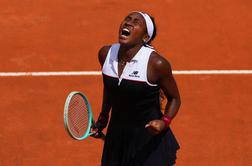 Gauff in Alcaraz že v polfinalu