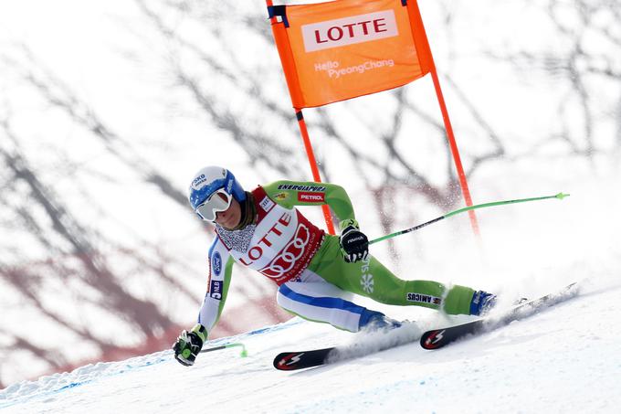 Ilka Štuhec je uspešno spoznala olimpijsko progo v Jeongseonu. | Foto: Getty Images
