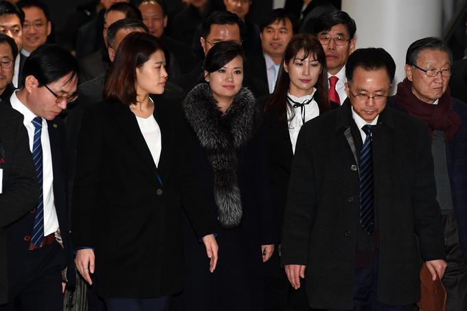 Delegacija Severne Koreje je prispela v Seul. | Foto: Guliverimage/Getty Images