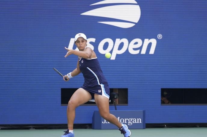 Ashleigh Barty | Prva nosilka Ashleigh Barty je v drugem krogu OP ZDA izločila Danko Claro Tauson. | Foto Guliverimage