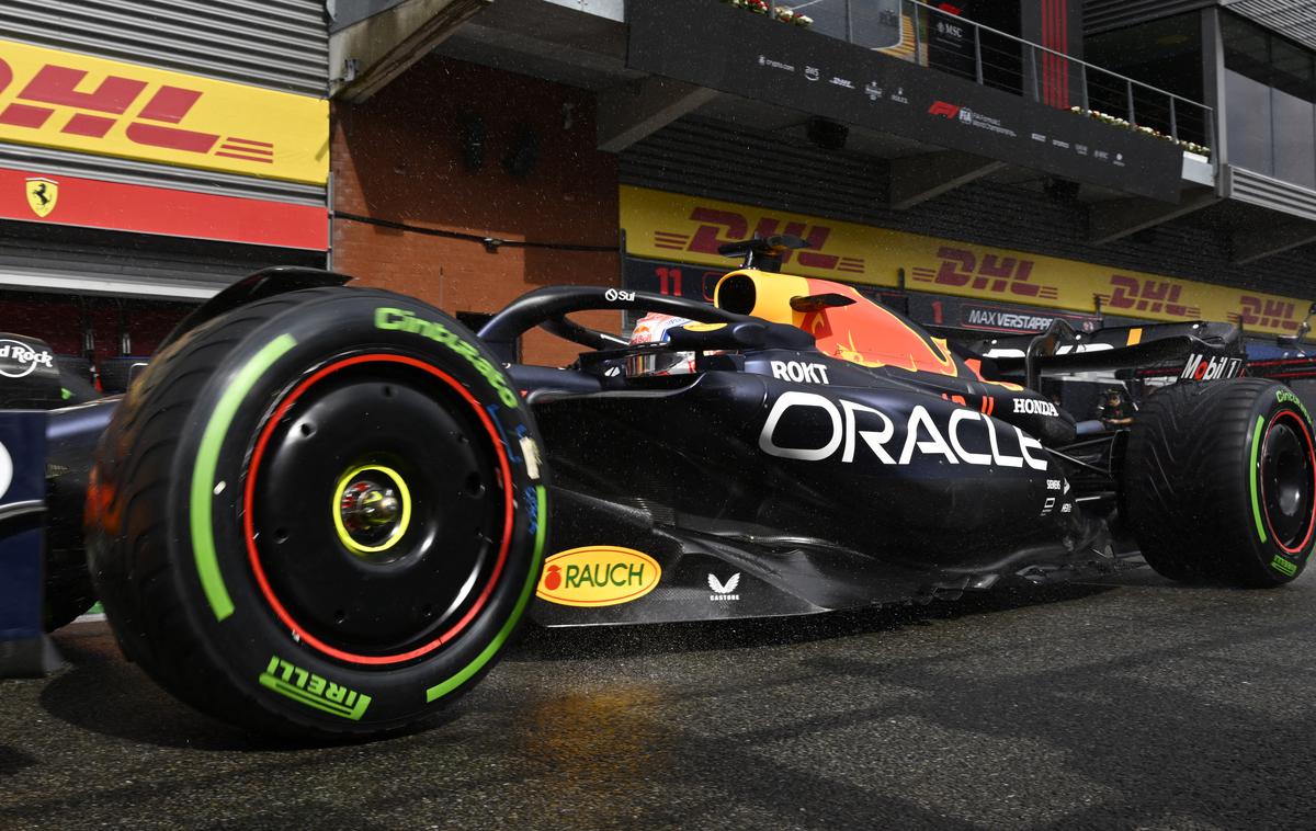 Spa Max Verstappen Red Bull | Max Verstappen ima v svojem dirkalniku že peti menjalnik letos. Dovoljeni so štirje. | Foto Reuters