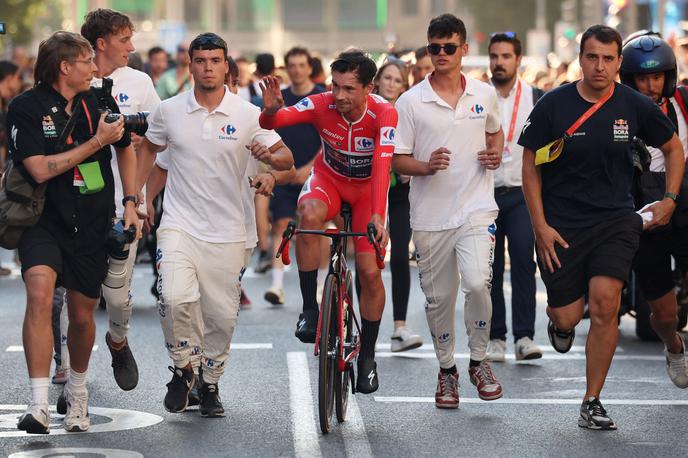 Primož Roglič, Vuelta 2024 | "Slovenija se sploh ne zaveda, kaj imamo zdaj s Pogačarjem in Rogličem. To je res fenomen." | Foto Reuters