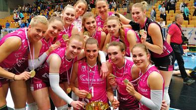 Slovenske odbojkarske prvakinje med evropsko elito