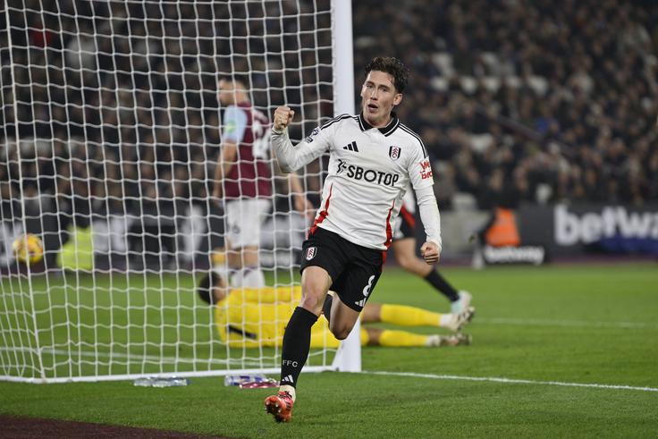 Harry Wilson od leta 2021 nastopa v dresu londonskega Fulhama. | Foto: Guliverimage