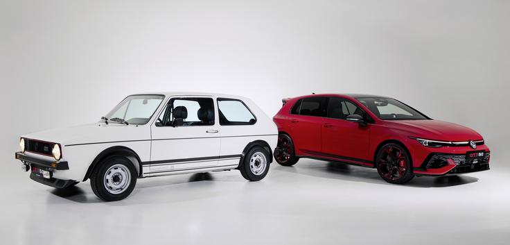 Golf GTI nekoč in danes. | Foto: Volkswagen