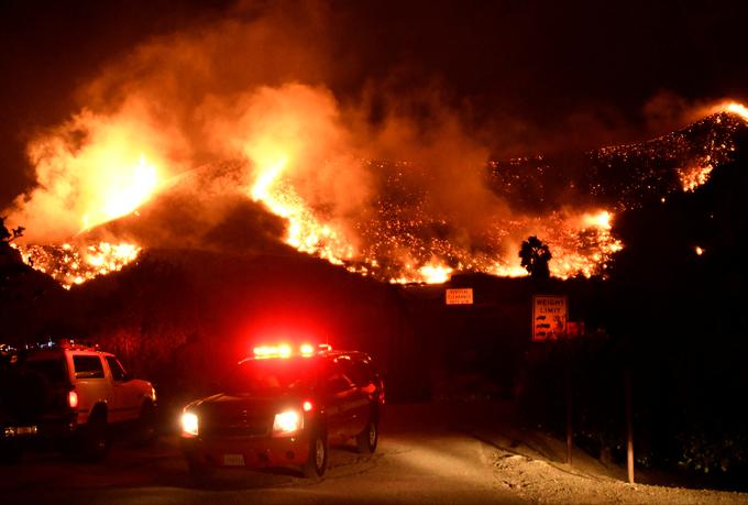 Gozdni požar, Kalifornija | Foto: Reuters