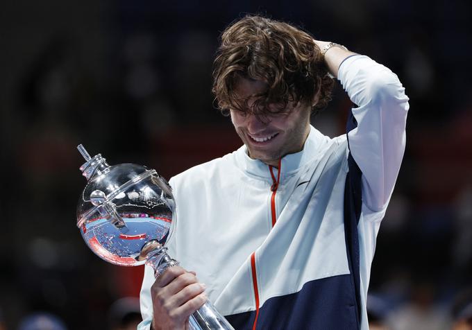 Američan Taylor Fritz je osvojil turnir v Tokiu. | Foto: Reuters