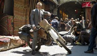 Hondin motocikel iz novega Bondovega filma bo šel na dražbo