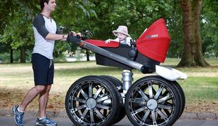 Škoda in otroški voziček: športni geni RS tudi za najmlajše