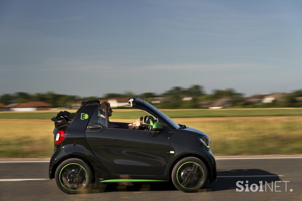 Smart fortwo cabrio electric drive