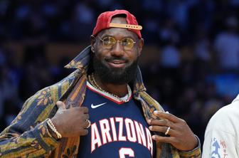 LeBron James navdušenje nad moštvenima kolegoma deli tudi na družbenih omrežjih