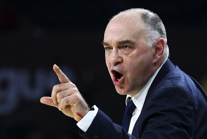 Pablo Laso in Luka Dončić sta odlično sodelovala pri Real Madridu in se veselila številnih lovorik. | Foto: Reuters