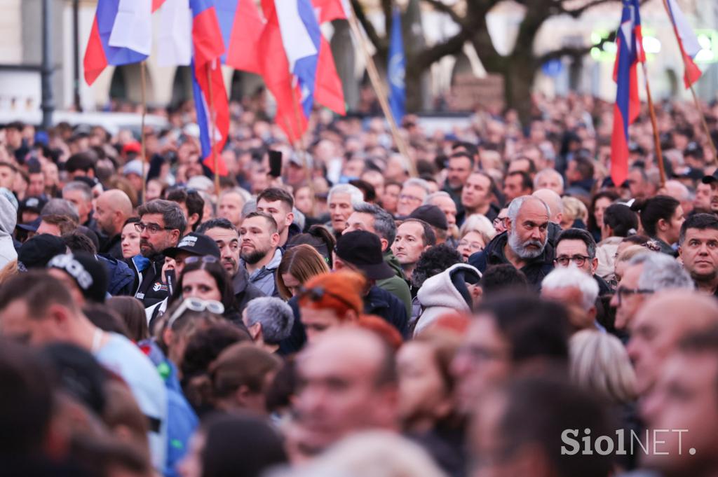 Protestni shod Novo mesto
