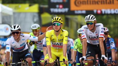 Tadej Pogačar predal rumeno majico na Dirki  po Franciji, zgodovinski dan za Eritrejo