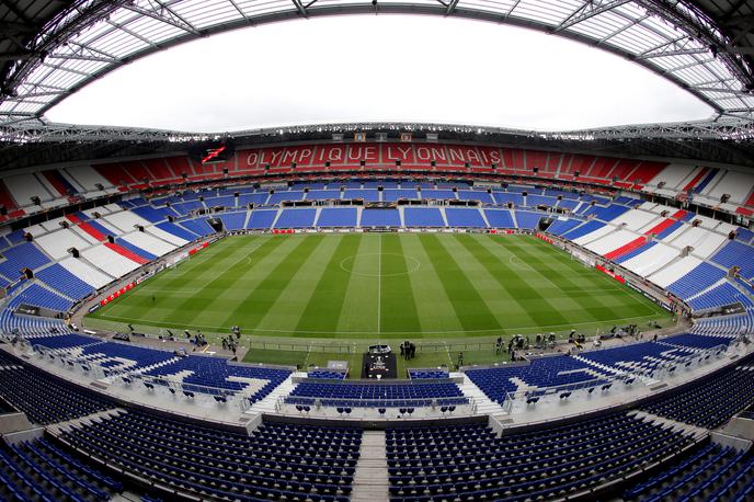 Parc Olympique Lyonnais | Tako konec tedna bodo tribune v Franciji samevale. | Foto Reuters