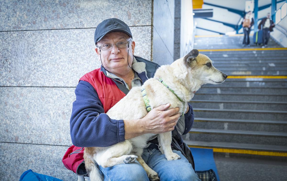 Boris | Borisa, 63-letnega Kralja ulice, na videz mnogi dobro poznajo, a o njem pravzaprav vemo bolj malo.  | Foto Ana Kovač