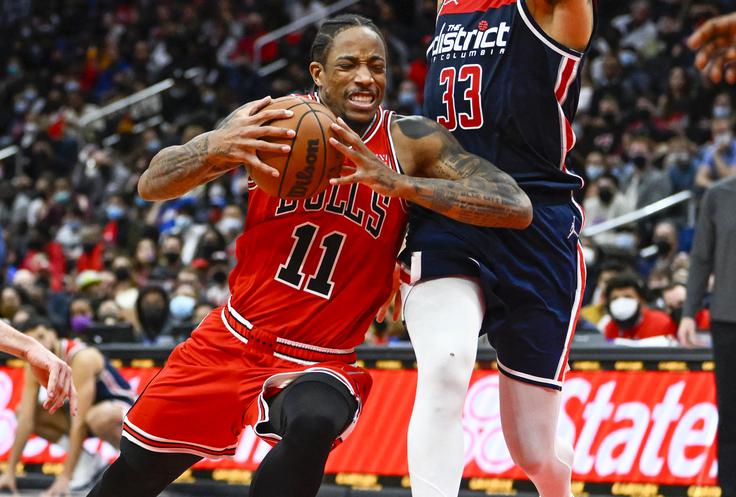 DeMar DeRozan je še drugič zapored ob zvoku sirene odločil tekmo. | Foto: Reuters