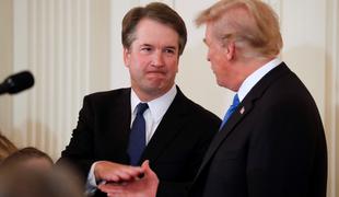 Trump za vrhovnega sodnika imenoval republikanca Bretta Kavanaugha