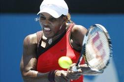 Serena z manj težavami kot Dinara