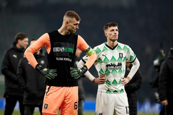 Olimpija je po pirovem remiju z Borcem (0:0) končala evropsko sezono, v kateri je večkrat spravljala navijače v zelo dobro voljo. | Foto: Luka Kotnik