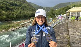 Eva Alina Hočevar še drugič zlata, njen brat Žiga Lin Hočevar do brona