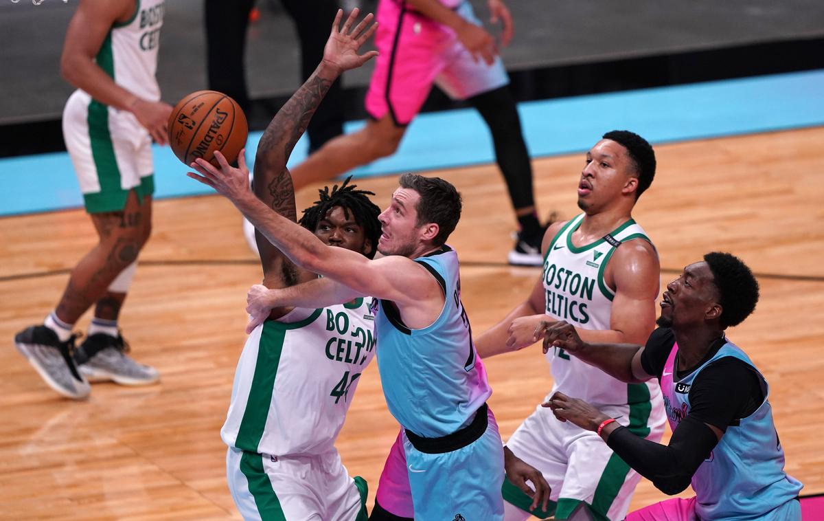 Goran Dragić | Boston Celtics so s 107:105 v gosteh premagali Miami Heat Gorana Dragića. | Foto Guliverimage/Getty Images
