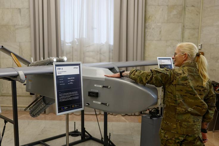 Ukrajinski dron Fire Point FP-1 | Foto: Reuters