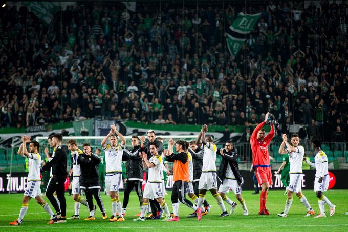 Mariborčani so z zmago v Stožicah poskrbeli za dramatičen zadnji del  Prve lige Telekom Slovenije. | Foto: 