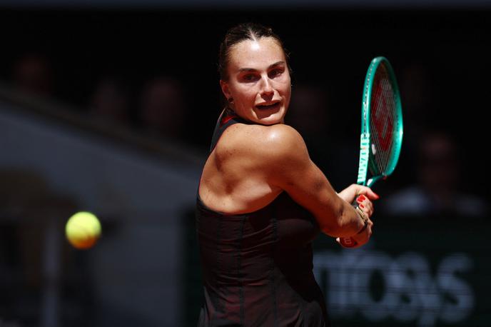 OP Francije Arina Sabalenka | Arina Sabalenko je gladko zmagala v prvem krogu Rolanda Garrosa. | Foto Reuters