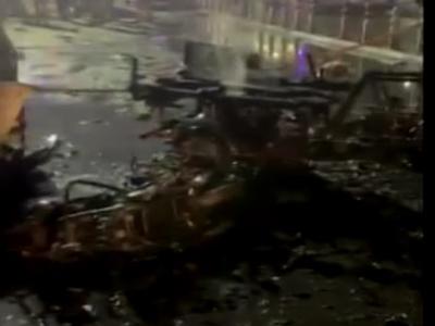 Več mrtvih v eksploziji v bližini postaje podzemne železnice